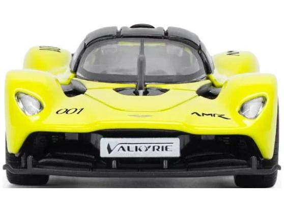 Aston Martin Valkyrie Lime Green 1:43 Scale CMJ - Jian Feng Juan Toys Diecast Model
