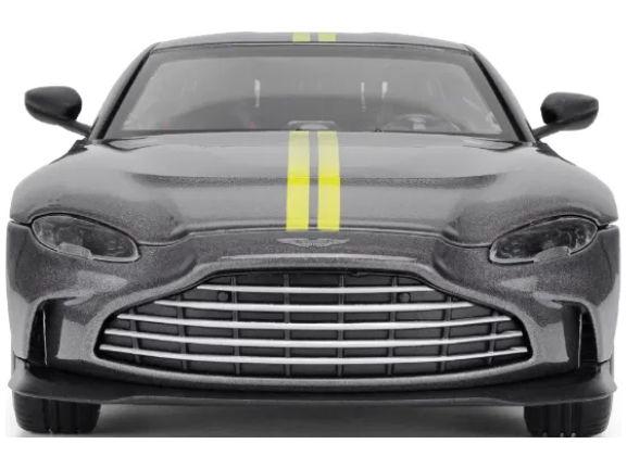 Aston Martin Vantage V12 Grey 1:24 Scale CMJ - Jian Feng Juan Toys Diecast Model
