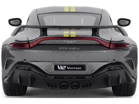 Aston Martin Vantage V12 Grey 1:24 Scale CMJ - Jian Feng Juan Toys Diecast Model