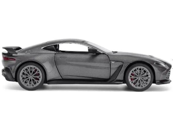 Aston Martin Vantage V12 Grey 1:24 Scale CMJ - Jian Feng Juan Toys Diecast Model