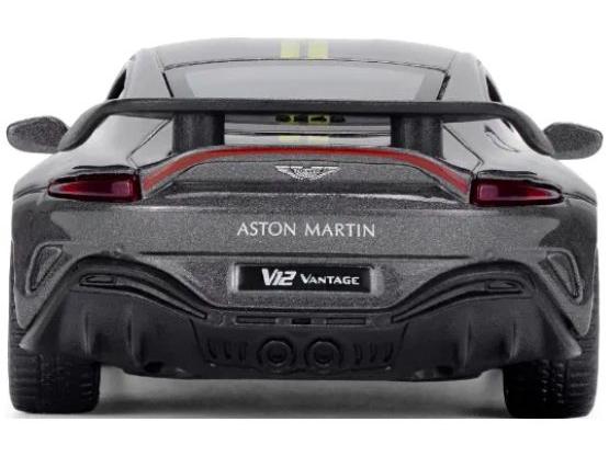 Aston Martin Vantage V12 Grey 1:43 Scale CMJ - Jian Feng Juan Toys Diecast Model