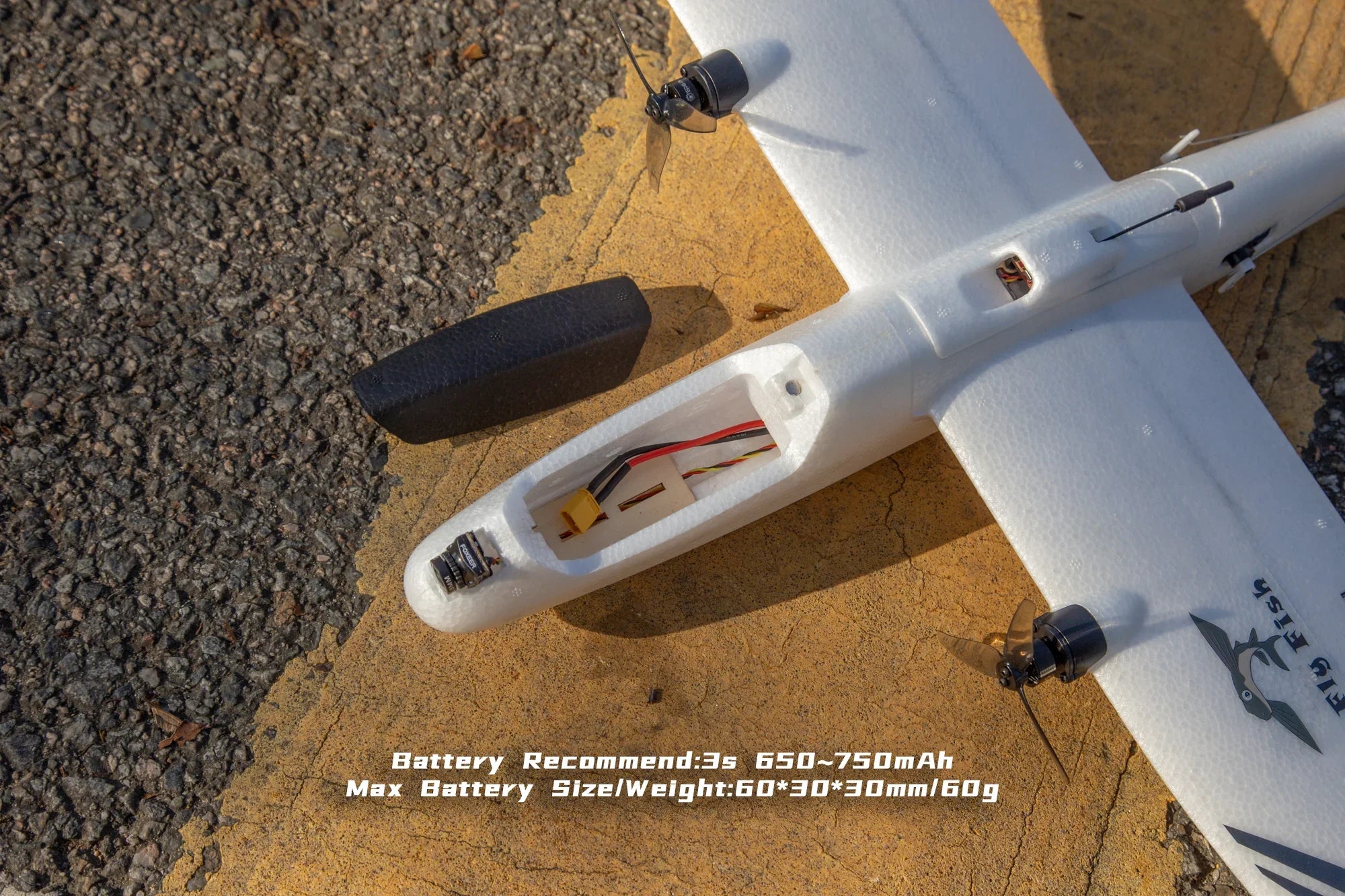 AtomRC Flying Fish FPV RC Aircraft