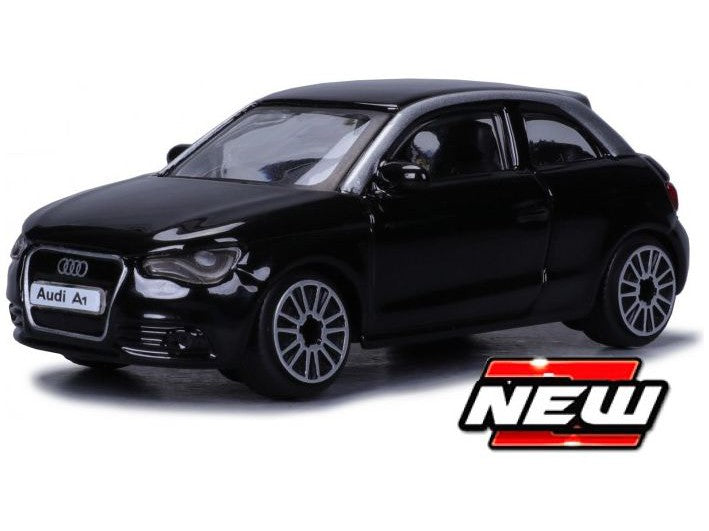 Audi A1 2010 black - 1:43 Scale Toy Car
