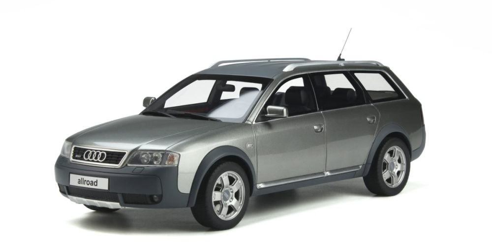 Audi A6 Allroad Quattro Grey 1:18 Scale OttOmobile Resin Model