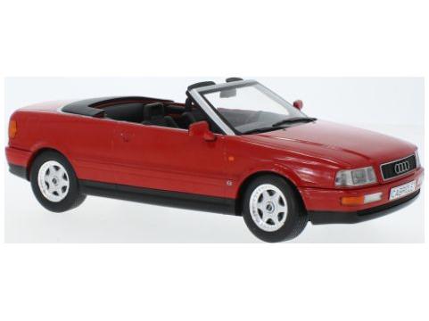 Audi Cabriolet 1991 Red 1:18 Scale Diecast Model Car Group