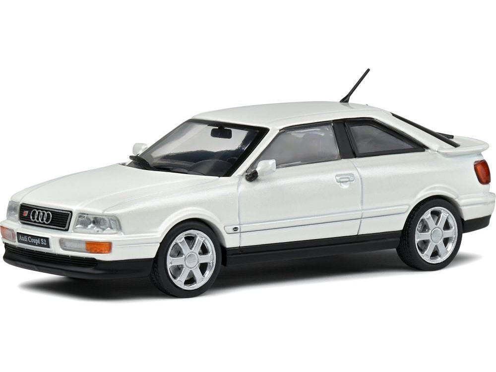 Audi Coupe S2 1992 Pearl White 1:43 Scale Solido Diecast Model