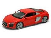 Audi R8 V10 Red 1:24 Scale Welly Diecast Model