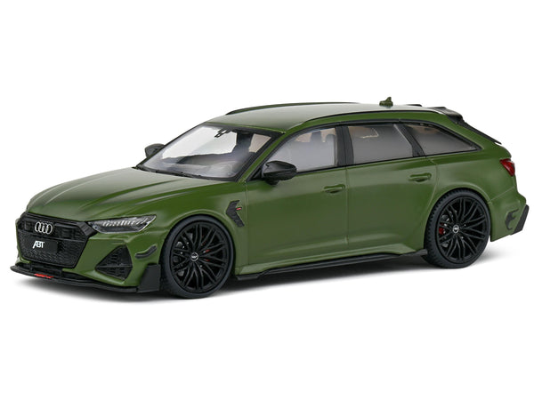 Audi RS6-R Green Olive 1:43 Scale Solido Diecast Model