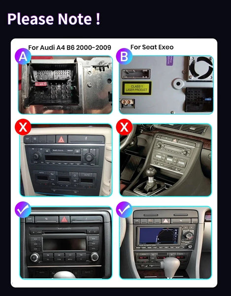Audi A4 2000-2009 CarPlay Kit