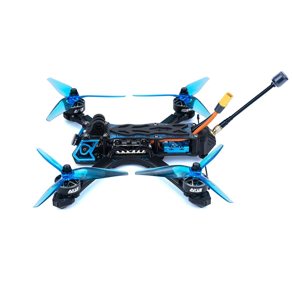 Axis Manta 5 SE Squashed X DJI 03 AlR UNIT- 6S FPV Drone /w GPS