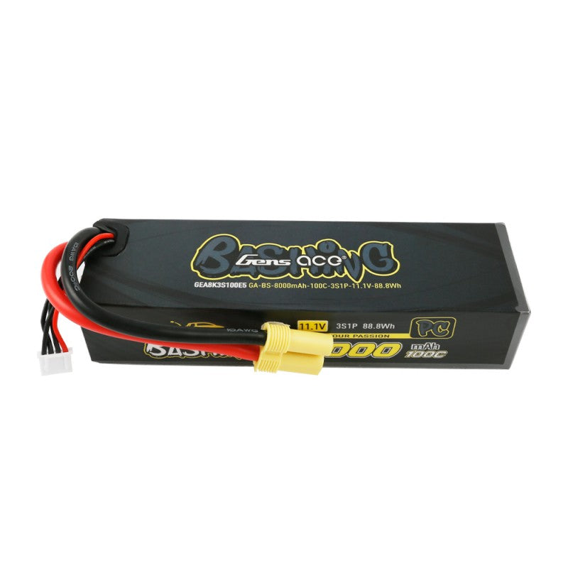 Gens Ace G-Tech Bashing 8000mAh 3S 11.1V 100C Lipo (EC5)