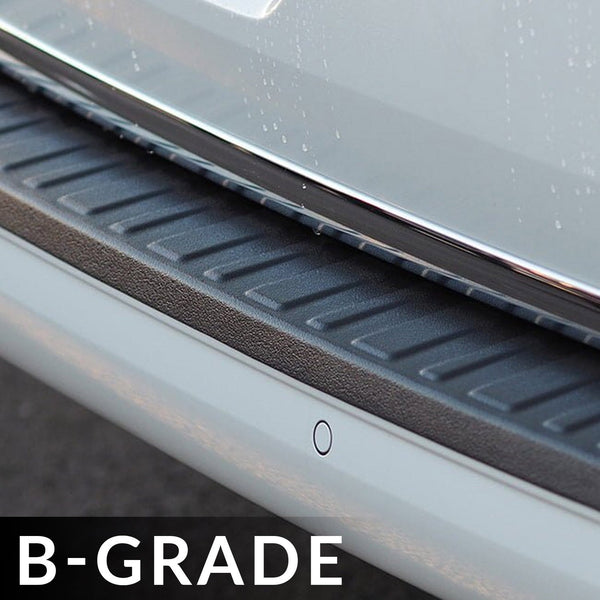 For VW T6 Transporter Multivan Tailgate Rear Bumper Protector Black Plastic (B-Grade)