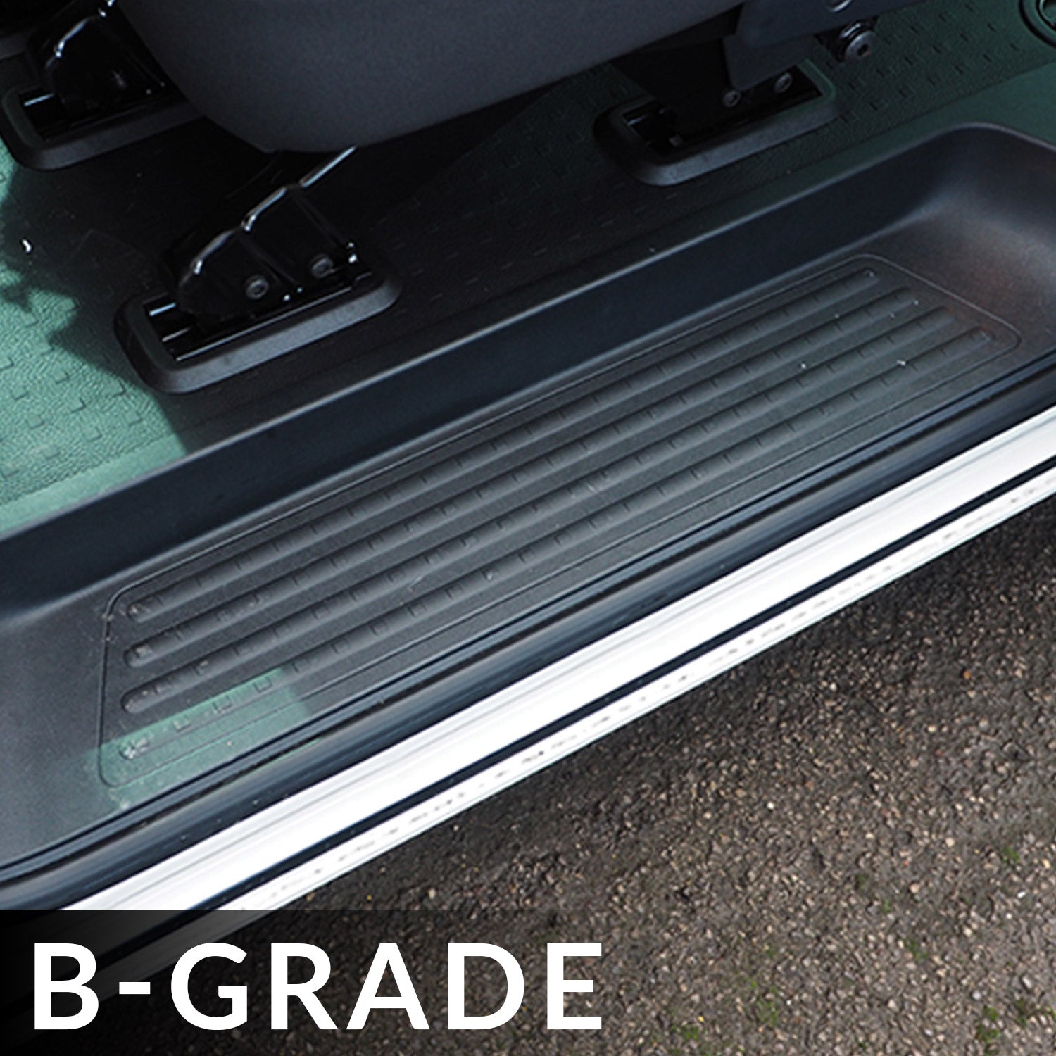 For VW T5, T6 V2 Transporter Side Loading Door Step 17mm Extra Deep (B-Grade)