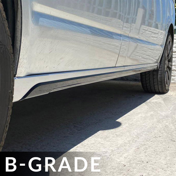 For VW T6 SWB Side Skirts Reflex Silver Plastic Painted and Ready to Fit (B-Grade)