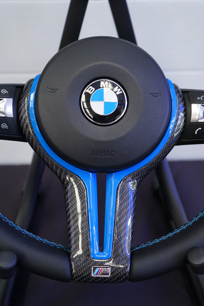 BMW 1, 2, 3, 4, 5 Series Custom Steering Wheel (IN STOCK - SWBMWF10)