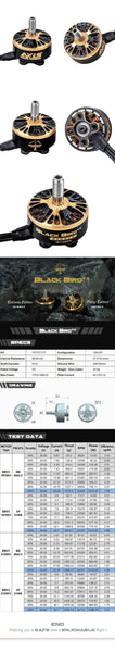 Axisflying BB2207 BlackBird V3 Freestyle Sbang Motor