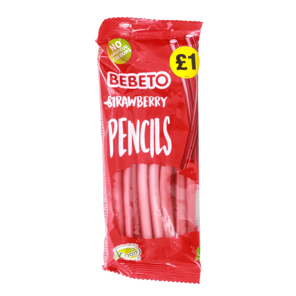 BEBETO Strawberry Pencils - 160g