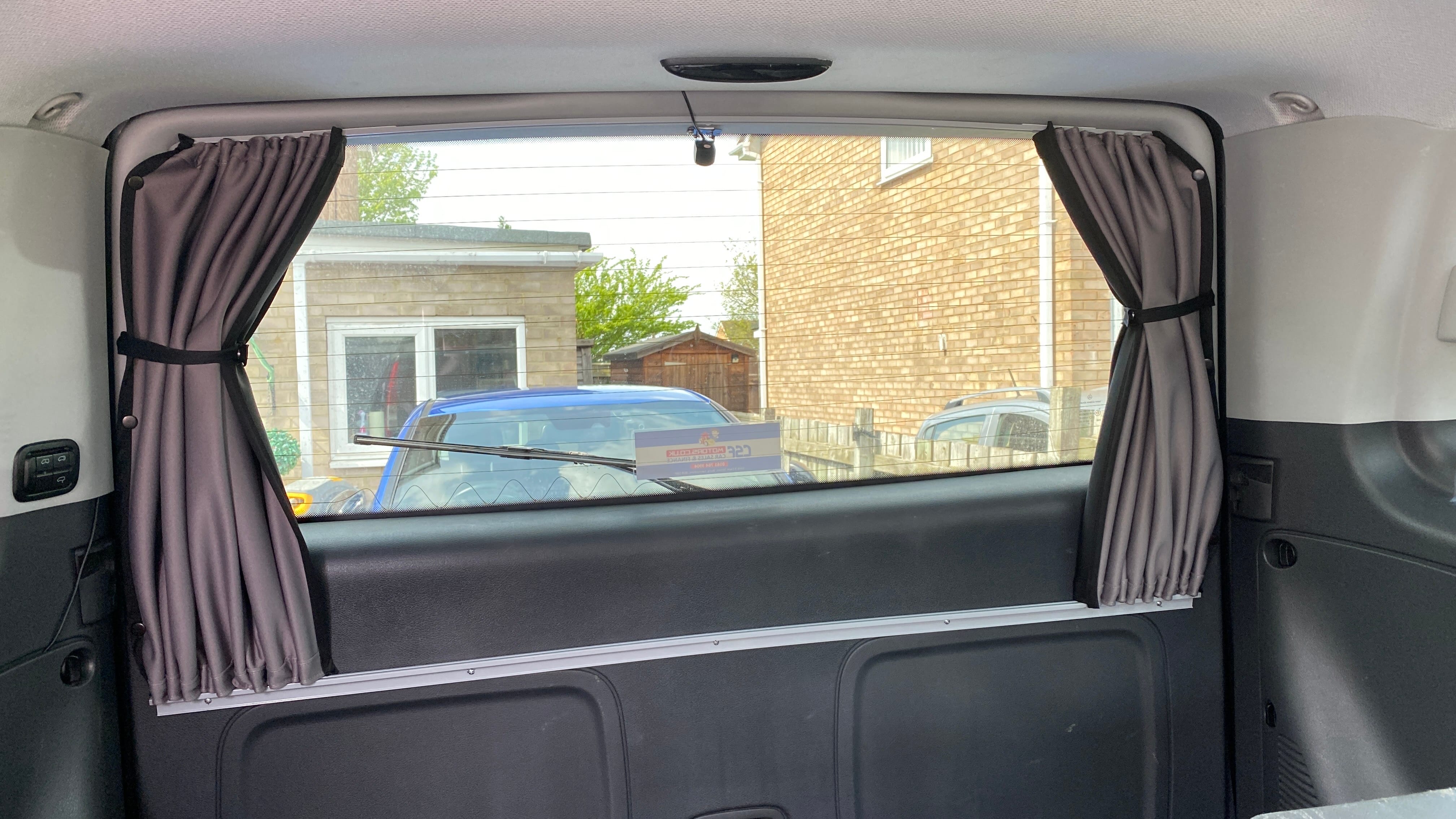 For Vauxhall Vivaro Premium 1 x Tailgate Window Curtains Van-X