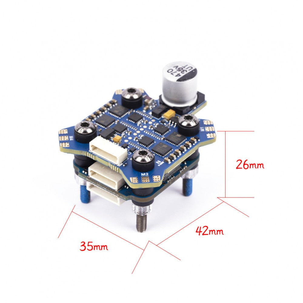 iFlight Blitz Mini F4 Flight Stack (20x20 F4 + 55A 4in1 ESC)