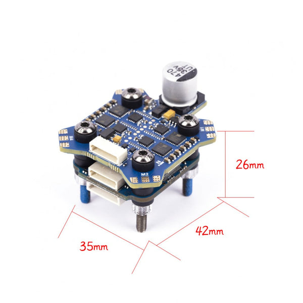 iFlight Blitz Mini F4 Flight Stack (20x20 F4 + 55A 4in1 ESC)