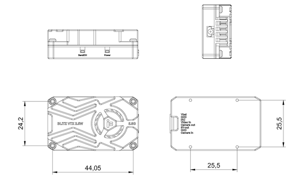 iFLight BLITZ Whoop 5.8G 2.5W VTX