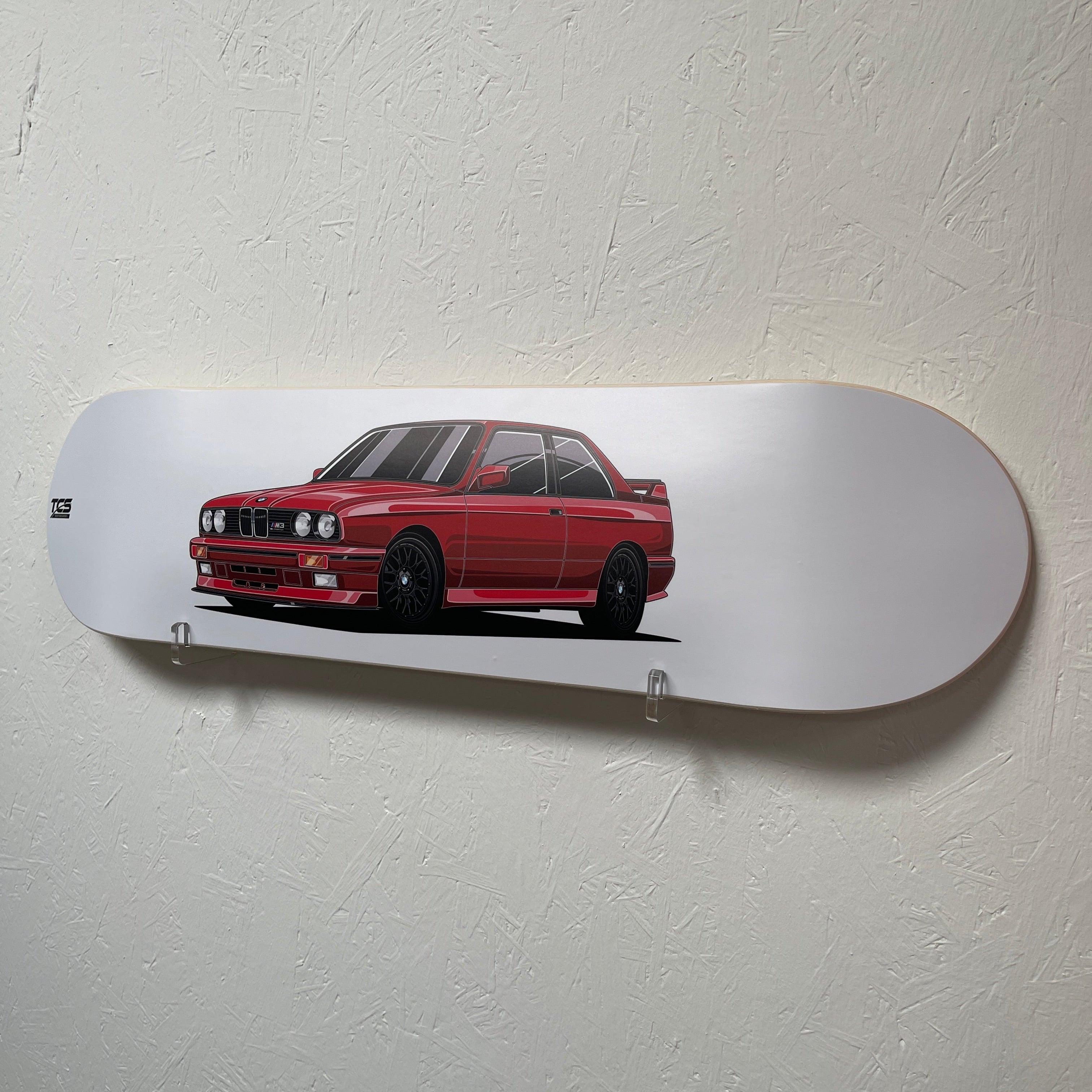 BMW E30 M3 Skate Deck Wall Art