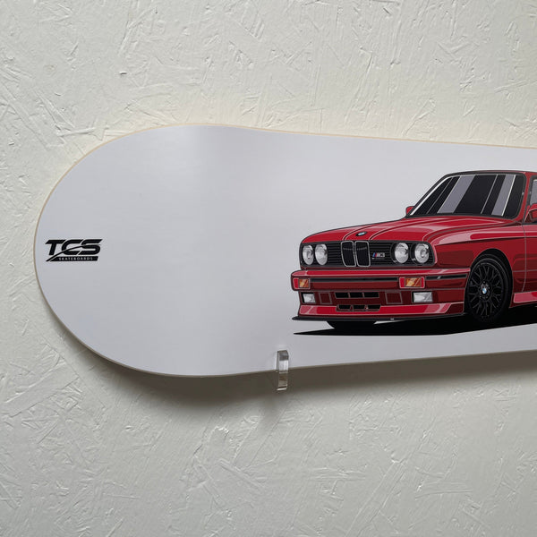 BMW E30 M3 Skate Deck Wall Art