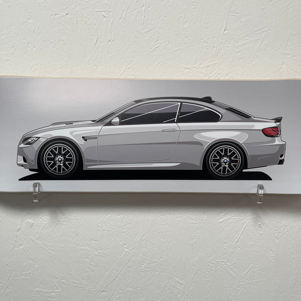 BMW E92 M3 Competition Skate Deck Wall Art
