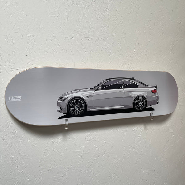 BMW E92 M3 Competition Skate Deck Wall Art
