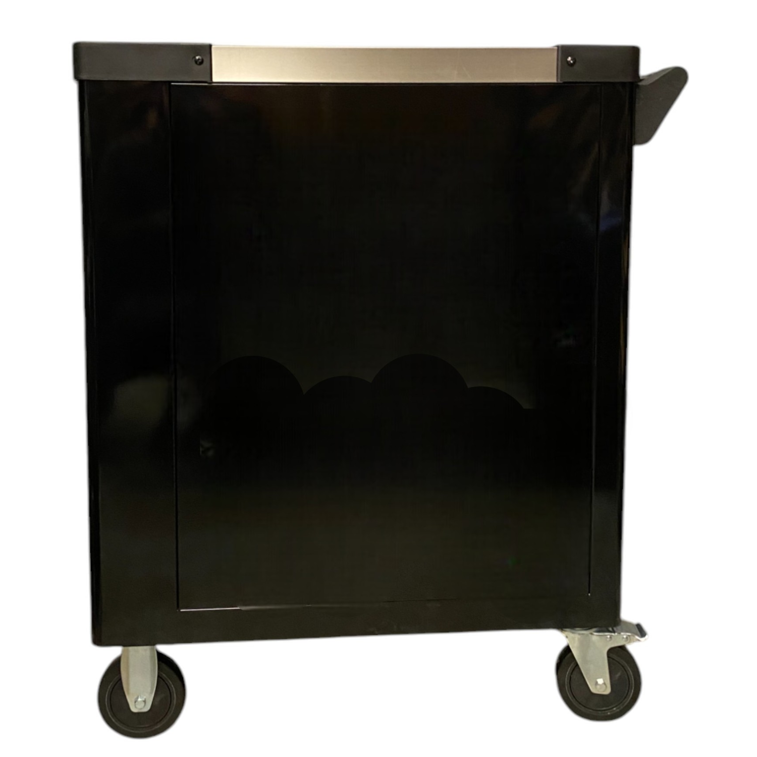 BRUNEL Tools 7 Drawer Caster Mounted Roller Tool Chest Cabinet with 6 Fully Stocked Drawers - 249 Pieces - Black