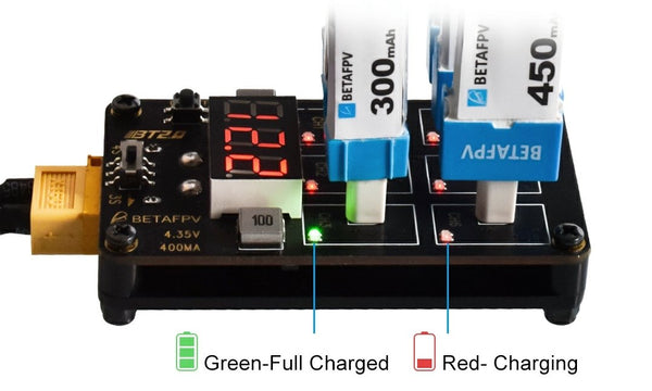 BetaFPV BT2.0 Connector 1S Lipo LiHV Charger Board