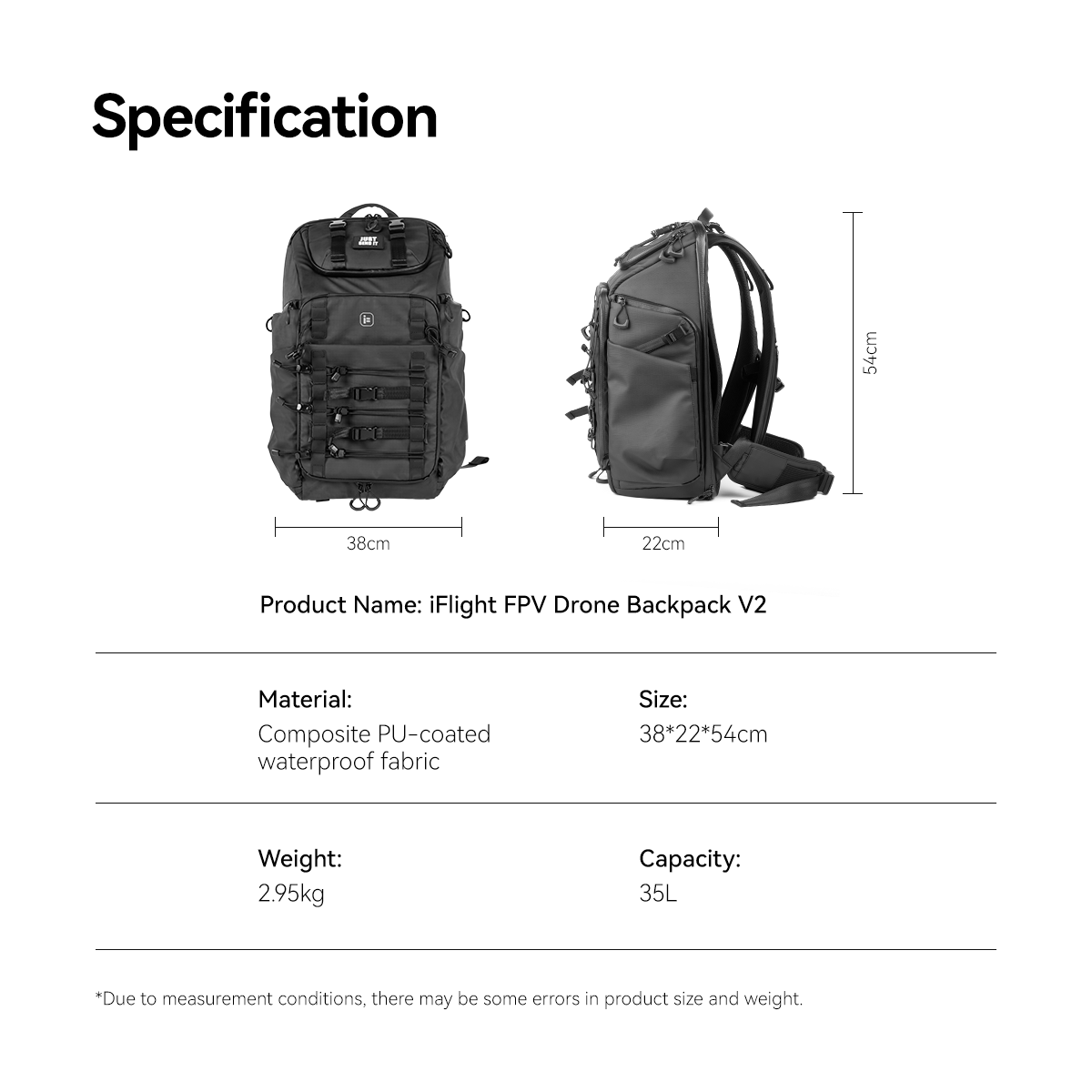 iFlight FPV Drone Backpack V2