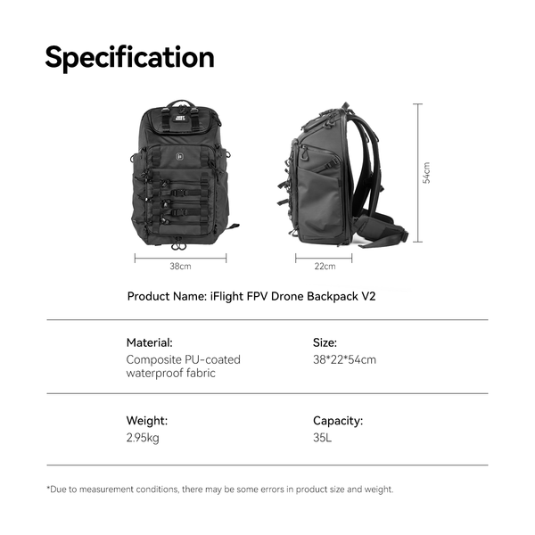 iFlight FPV Drone Backpack V2