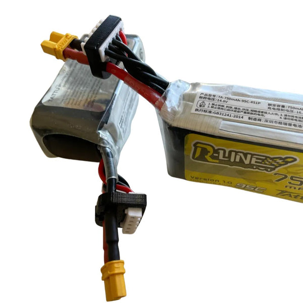 Lipo Balance Plug Clip - 3D Printed TPU (Pack of 5)