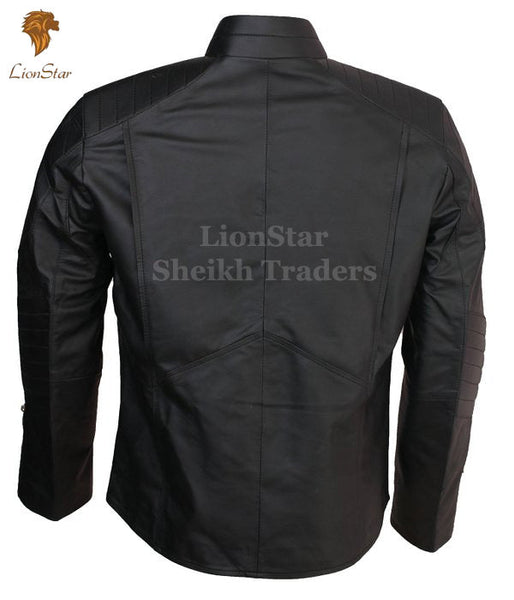 LionStar Bat Real Leather Batman Jacket