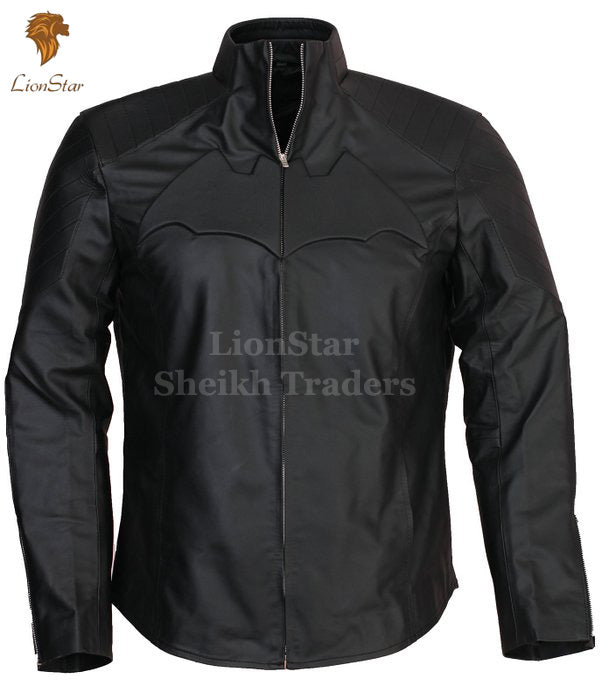 LionStar Bat Real Leather Batman Jacket