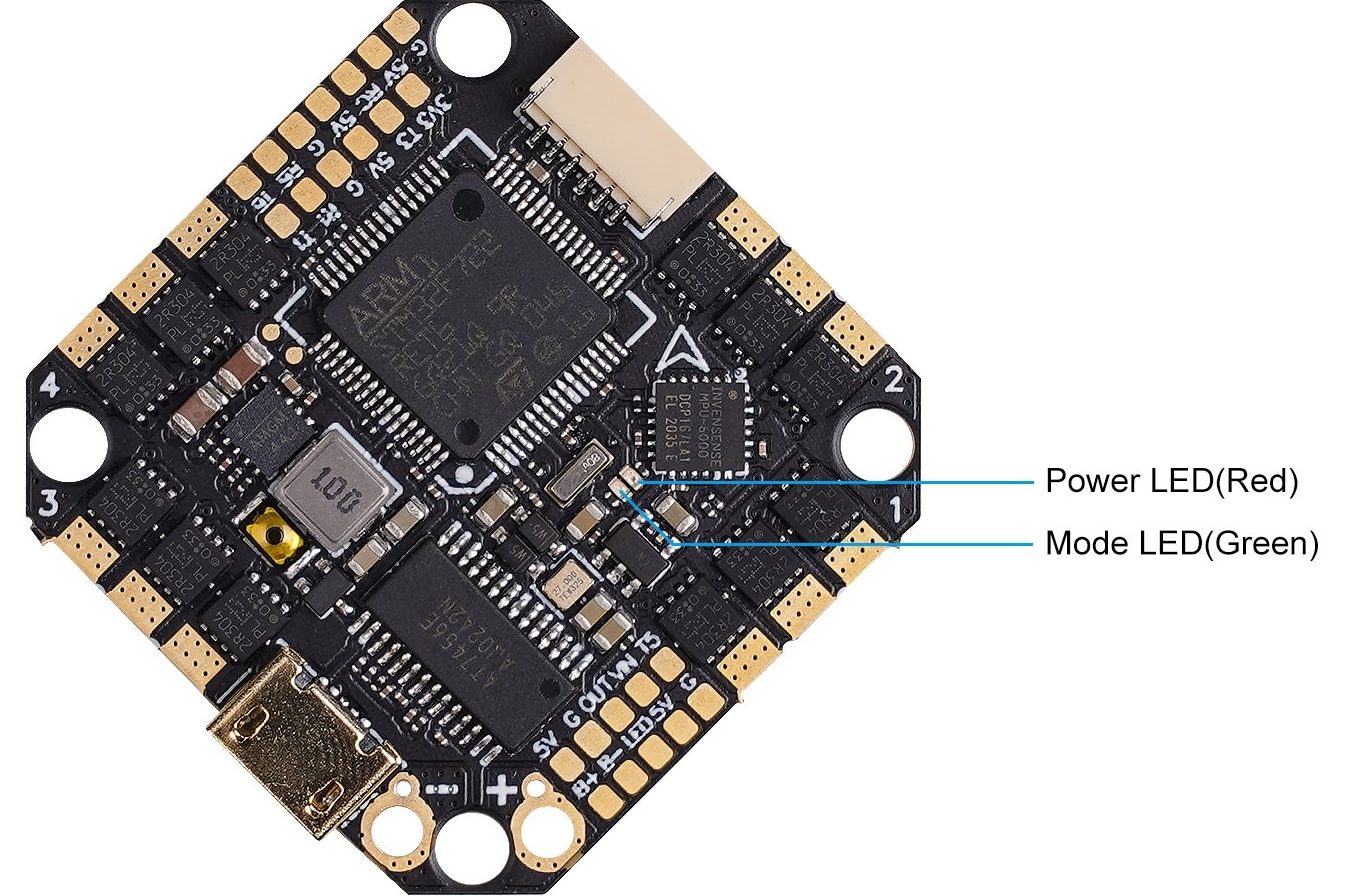 BetaFPV F722 35A AIO (BlHeli_S) 2-6S Brushless Flight Controller