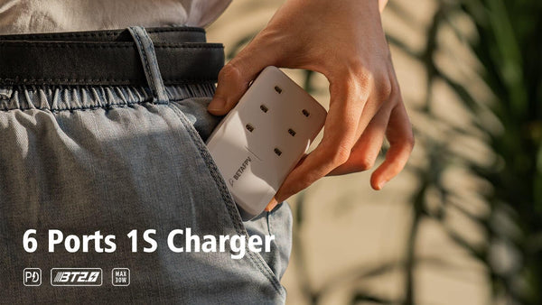 BetaFPV 6 Ports 1S Battery Charger V2 (PH2.0 BT2.0)