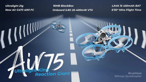 BetaFPV Air75 Brushless Whoop Quadcopter
