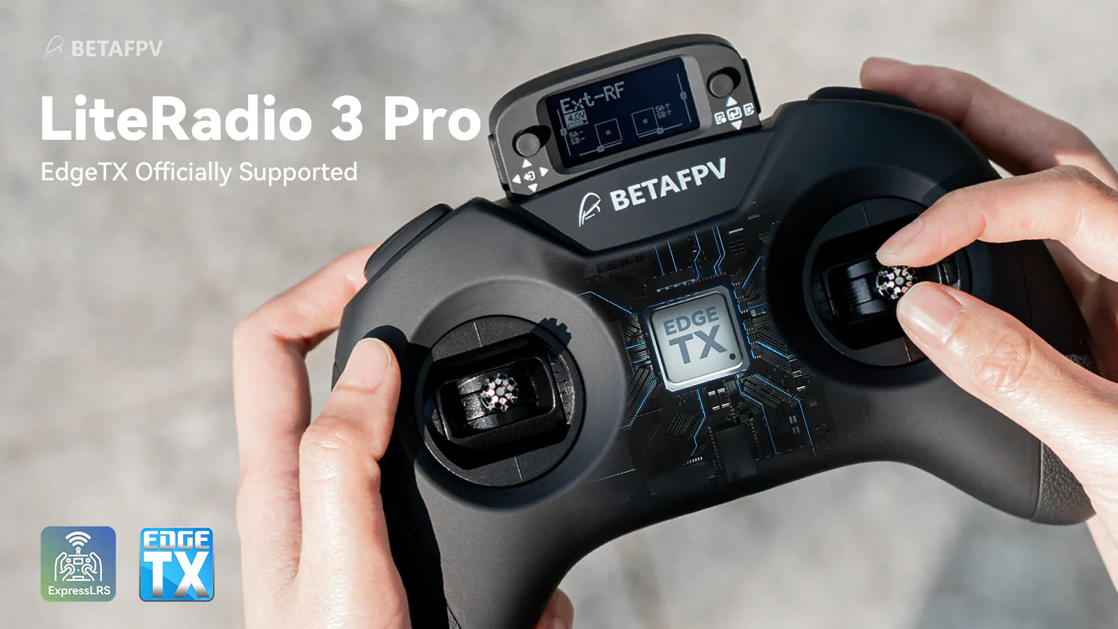 BetaFPV LiteRadio 3 Pro Radio Transmitter (ELRS or Frsky Multi-protocol)