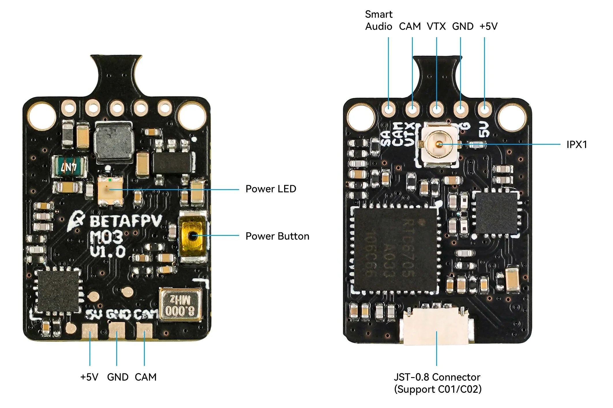 BetaFPV M03 5.8Ghz VTX for Whoops
