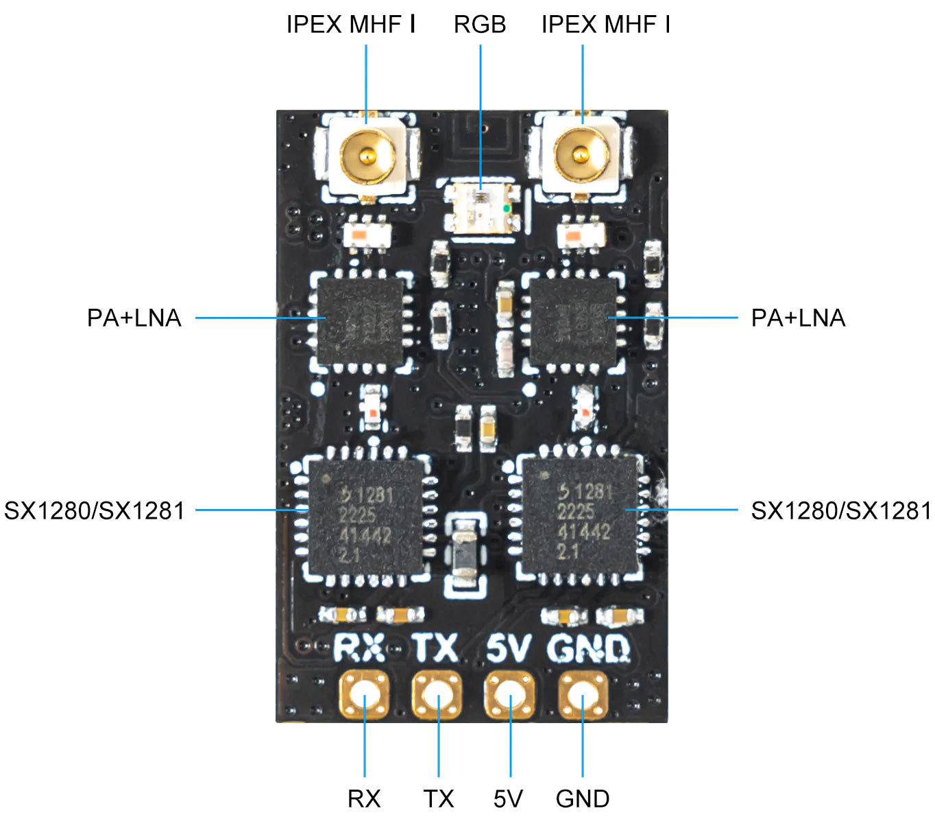 BetaFPV SuperD ELRS 2.4G Diversity Receiver