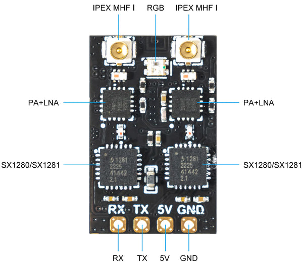 BetaFPV SuperD ELRS 2.4G Diversity Receiver