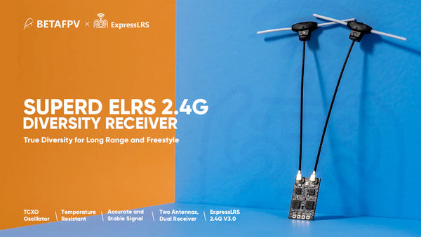BetaFPV SuperD ELRS 2.4G Diversity Receiver