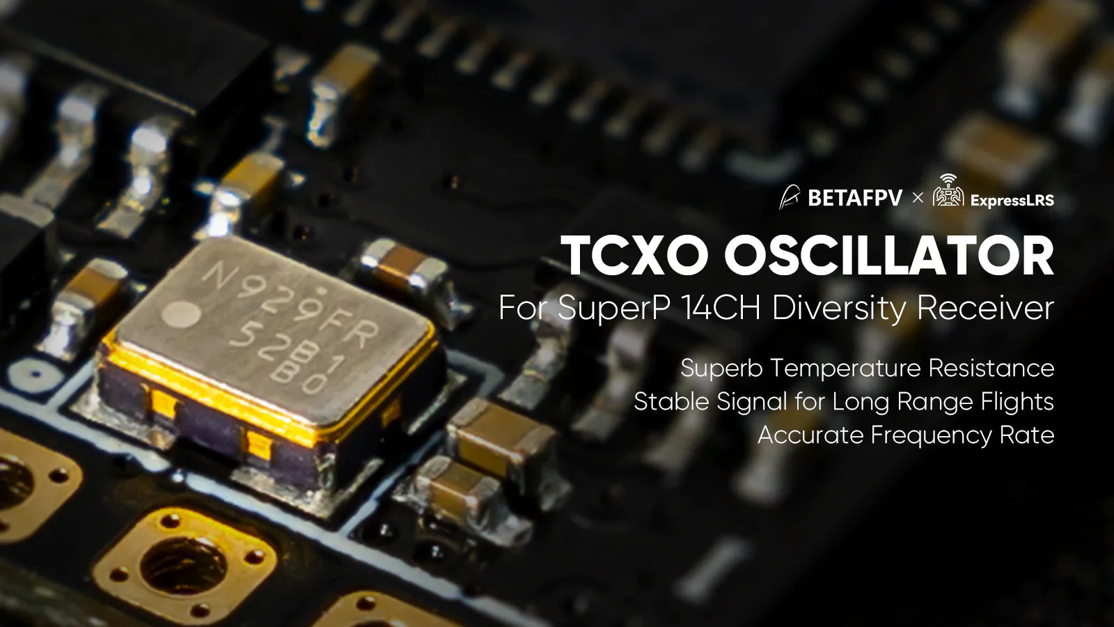 BetaFPV SuperP 14CH ELRS Diversity Receiver