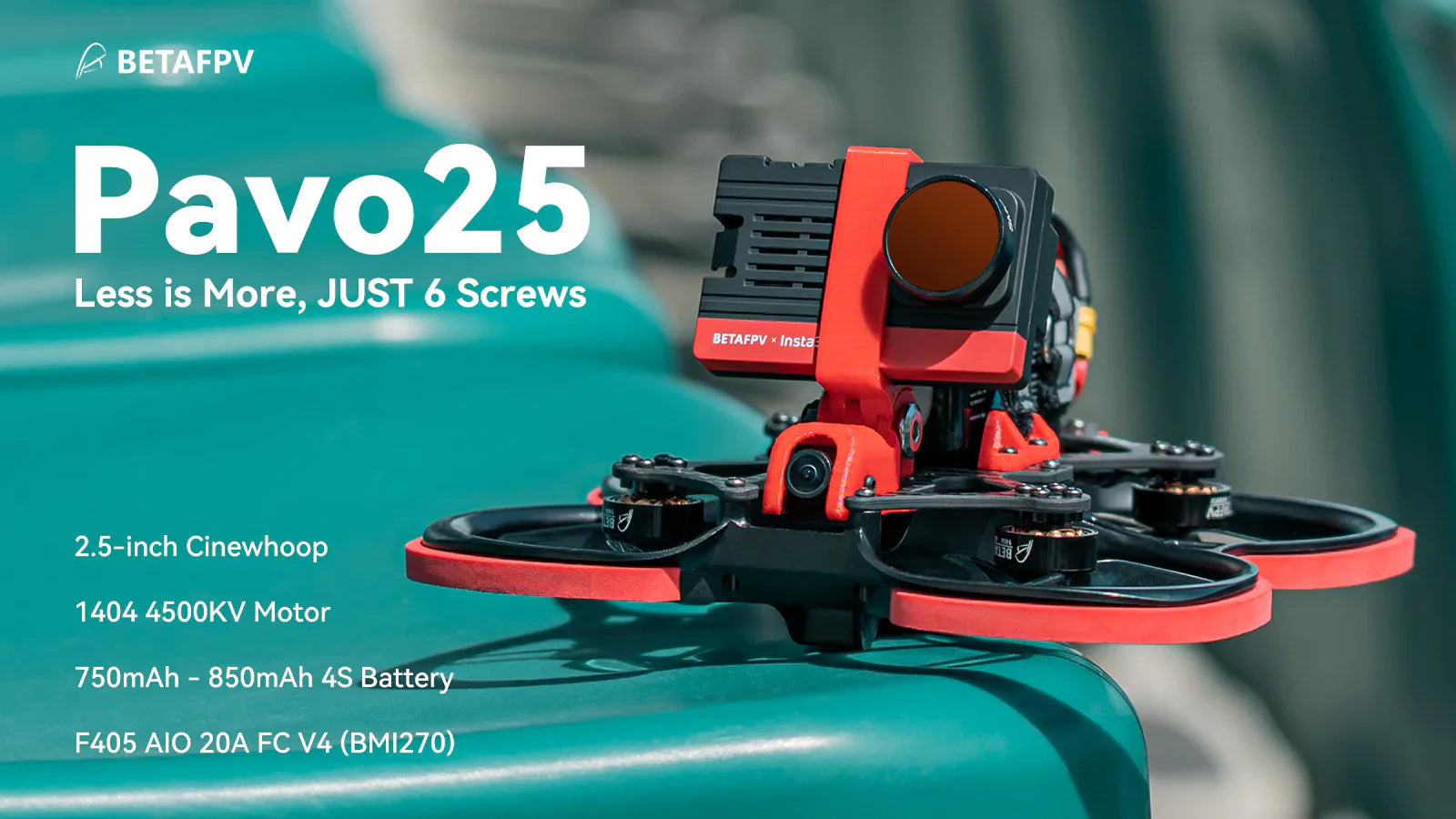 BetaFPV Pavo25 CineWhoop Quadcopter