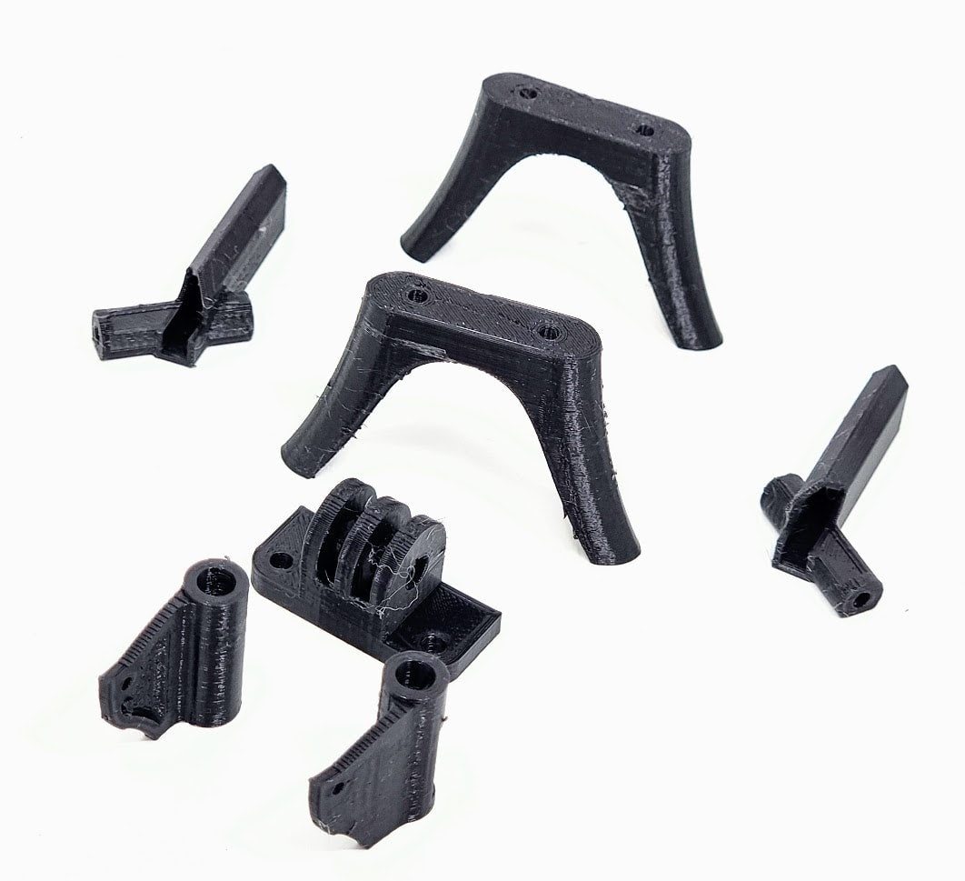 Shendrones 3D Printed Frame Parts for Big Baby X8