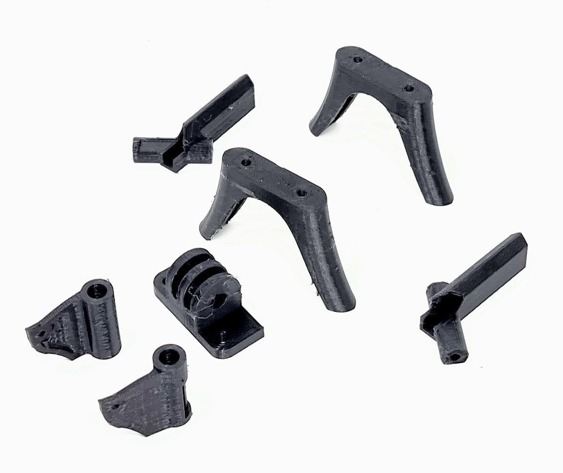 Shendrones 3D Printed Frame Parts for Big Baby X8