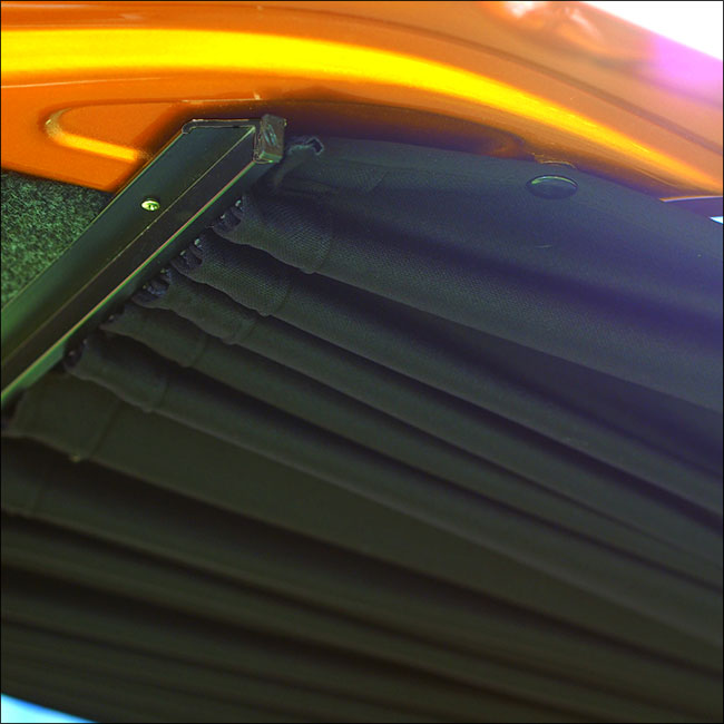 For Vauxhall New Vivaro Premium 1 x Tailgate Window Curtain Van-X