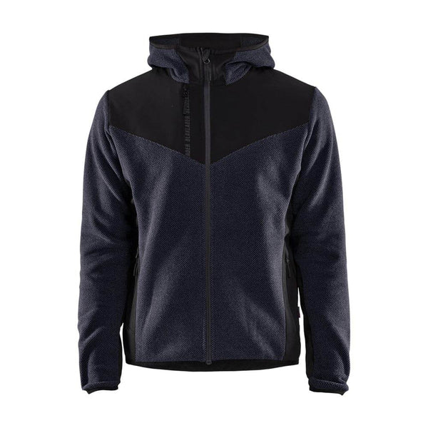 Blaklader 5940 Knitted Part Softshell Hooded Work Jacket